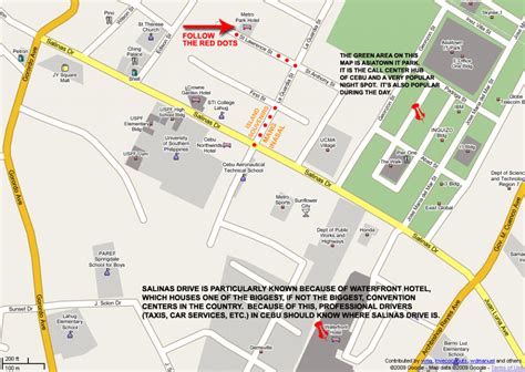 aclc cebu|Google Maps.